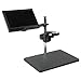 25mm 32mm Aluminum Alloy Hanger Industrial Video Camera Stand Holder Table LCD Monitor Hanging Rod for Stereo Microscope(Diameter 33mm)