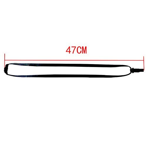 Aluminum Badge Holder With Detachable Neck Lanyard/Strap For Id Card, Working Card, Name Tag (2Pcs Black) #TOP4