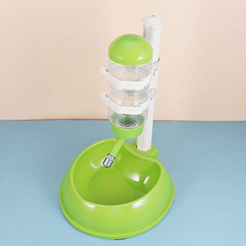 Pet 1pc Alimentador automático para animais de estimação Distribuidor de alimentos Tigela de prato d