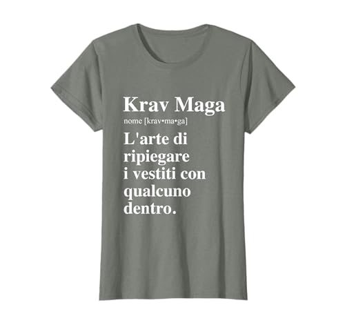 Krav Maga L'Arte Di Ripiegare Vestiti Con Qualcuno Dentro Maglietta