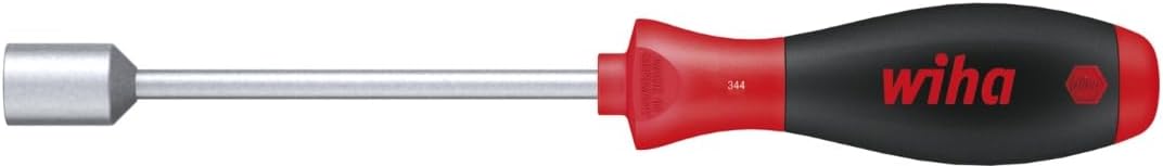 Wiha SoftFinish® Triangular Socket Spanner (26214) M8 x 125 mm Ergonomic Handle for Powerful Turning, All-rounder for Industrial and Crafts