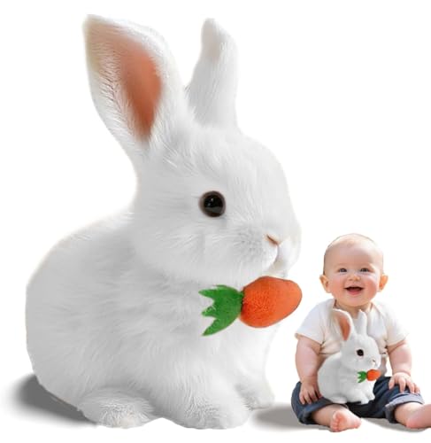 ANSTEN Interaktiver Bunny Pal - Mein Realistisches Kaninchen Spielzeug,...
