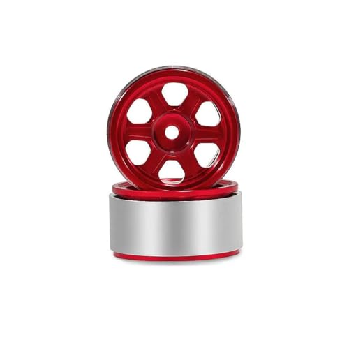 Pneus sur Chenilles Axial 1/30 SCX30 Roue Métal 0.7 Pouces Accessoire Modification RC