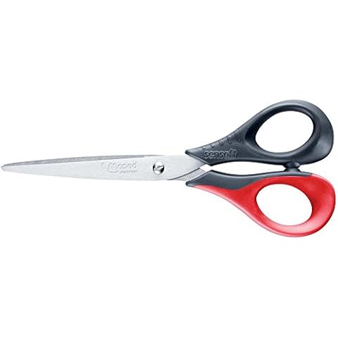 Scissors, 3D Ergonomic, 16Cm, Product Range Maped Sensoft Scissors, Scissor Type Paper Cutting, Scissors Tools Cover