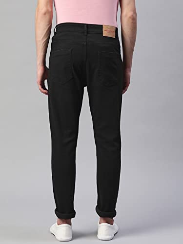 Image of Hubberholme Men's Stretchable Slim Fit Jeans - Casual Cotton Jeans for Men