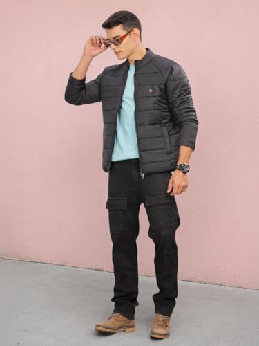 Image of Dollar Jacket For Men Casual Zipper Bomber For Winter