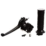  Set Gasdrehgriff Domino - mit Drehgriff, Gehäuse und Bremshebel, Bremslichtschalter + Kleinteile