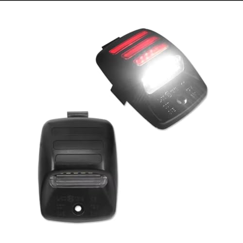 Luces para matrícula de coche Toyota Tacoma que evitan multas por falta de visibilidad