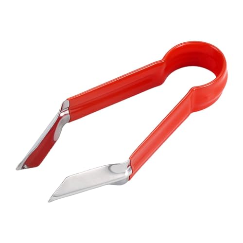 Fenteer Descascarador de Fresas y Tomates, descorazonador de Acero Inoxidable, Herramienta para Quitar el Agarre...