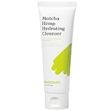 KraveBeauty Matcha Hemp Hydrating Cleanser – Korean-Inspired Gentle Daily Face Wash, Hydrating & Non-Stripping, Hemp & Matcha, Vegan & Cruelty-Free, 4.05 fl oz