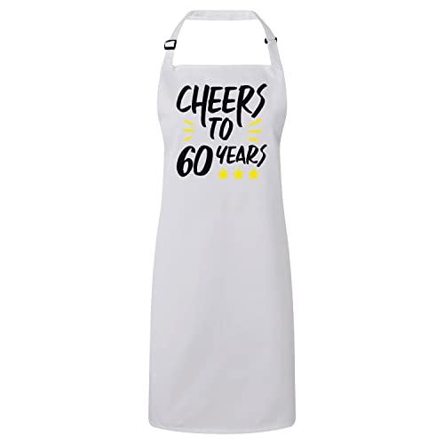Tablier Cuisine Premium Etoiles : Vêtement Protection Anniversaire 60 Ans