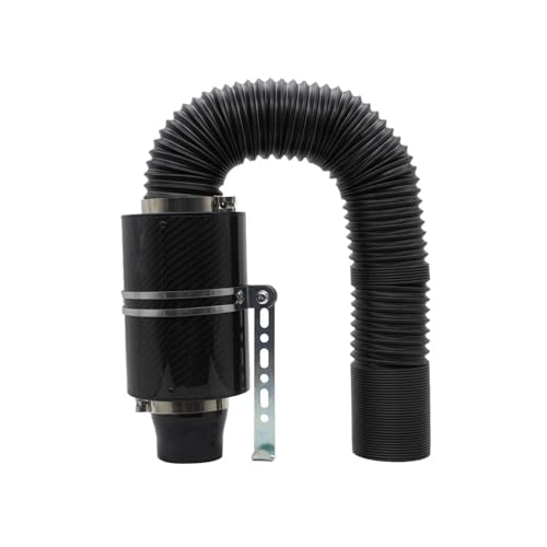 Kit tuyau d'admission universel 76mm et filtre à air froid pour moteur turbo essence diesel