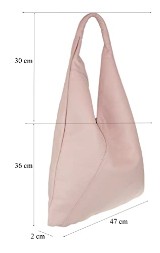 Image of Girly HandBags V Shape Genuine Top Handle Bag