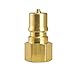 Qty 10, FHK Series, 1/8" Plugs and Sockets, Two Way Shut-Off~(Conforms with ISO 7241-1, Series B)