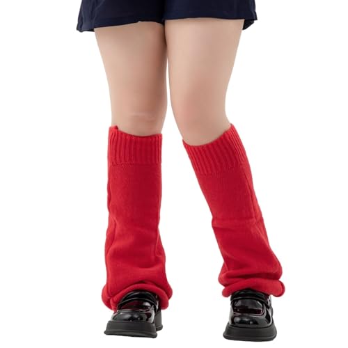 RMSWEETYIL Leg Warmers for Women Cute Long Chunky Knit Leg Warmer Socks