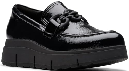 Image of Clarks Women's Loriini Izzy Wedge Heel Slip On Loafer