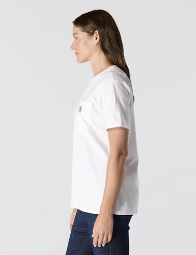 Carhartt Women’s Loose Fit Heavyweight Short-Sleeve Pocket T-Shirt