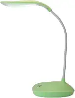 Luminária de Mesa LED USB Flexível e Recarregável – Abajur com 3 Níveis de Intensidade de Luz (Verde)