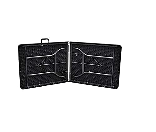 Mesa Maleta Preta Dobrável 1,80m