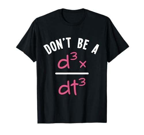 Dont be a Jerk - Equating Algebraic Math Formula Matemáticas Camiseta
