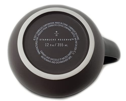 Taza Starbucks Reserve Exclusiva 2021 Gunmetal 12 oz miniatura 3