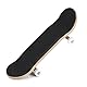 MAGT Fingerskateboard, Mini Finger Skateboard 5 Schichten Ahornholz Legierung Mini Griffbrett Druck Reduzieren Fingerboard mit Box (Weiß)