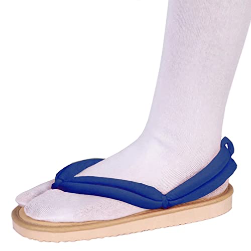 SJASD Zapatos de Cosplay Geta,Zapatos Tradicionales Japoneses Sandalias al Aire Libre para Adultos,Sandalias japonesas con Zuecos de Madera,Zapatillas de Plataforma Kimono para Hombre,Mujer y niño