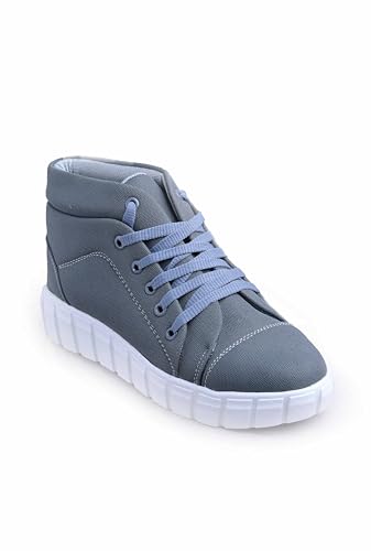 Image of Creattoes Premium Lace-Up Boots for Women & Girls - Fashionable, All-Day Comfort, Perfect for Casual & Outdoor Wear | CR08