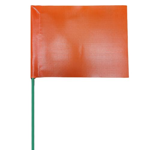 9'4' Sand Dune Safety Whip Flag w/ 2pc Green Pole
