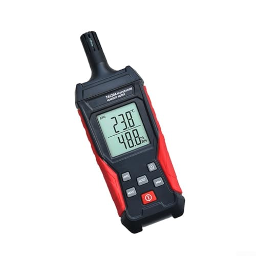 Thermomètre et hygromètre numérique précis avec large plage de fonctionnement adapté pour serre, sous-sol, garage et surveillance de zone de stockage