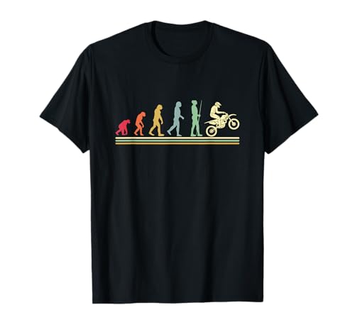 Motorrad Evolution Motocross Biker T-Shirt Motorrad Evolution Motocross Biker T-Shirt