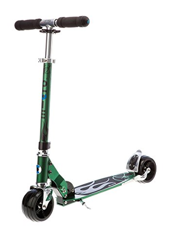 MICRO Kinderscooter Rocket klappbarer Tretroller mit extrabreiten Rollen