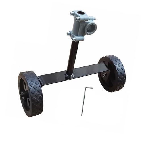 Perfk 芝刈り機補助ホイール補助アタッチメント 頑丈で持ち運び可能なトリマー補助ホイール 除草トリマー草刈り機用