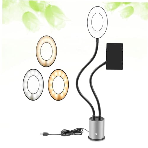 Luz de relleno para celular Mipcase con soporte flexible para maquillaje y videos 5