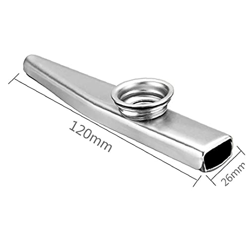 Ruluti Instruments De Musique De Kazoo De 1pc en Métal, Design Simples, Portable Léger Métal Kazoo pour Les Amateurs D… - Les Beatles, Paul McCartney, John Lennon, RIngo Starr, George Harrison Ruluti Instruments De Musique De Kazoo De 1pc en Métal, Design Simples, Portable Léger Métal Kazoo pour Les Amateurs D… – Image 6