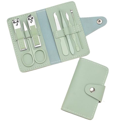 Set de Manicura Pedicura,Profesional Cortaúñas Acero Inoxidable Grooming Kit, pedicura Herramientas básicas para el cuidado de las uñas Regalo para hombres