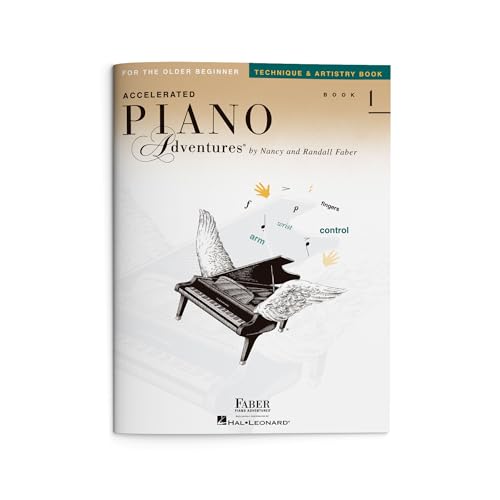 Accelerated Piano Adventures For The Older Beginner, Technique and Artistry Book 1