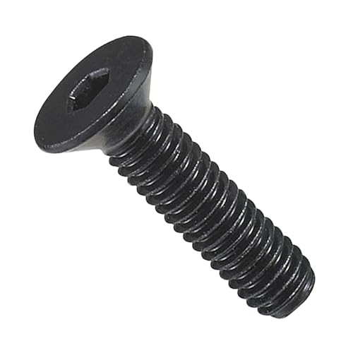 Entaniya ミリネジ 黒ステンレス 六角穴付き皿小ネジ M2.5-0.45 (5本入り) 【MCHBS-M2.5-0.45】 (10mm)