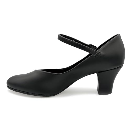 Charlene Character Shoes, 2" Heel, Leather Sole, Dance Shoes for Women, Ballroom, Salsa, Tango, Comfort - CH523