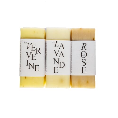 Savons artisanaux coffret TERRES DOREES idée cadeau bien-être végétal