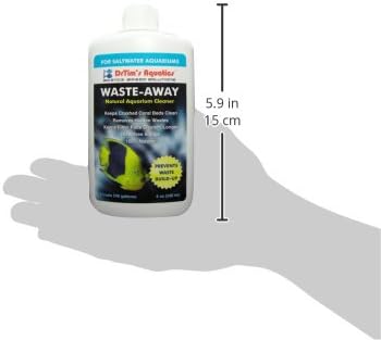 Miniatura 6 de Dr.Tim's Aquatics Waste-Away Limpiador natural para acuarios  8 onzas  Fórmula para eliminar lodos para tanques de agua salada y agua dulce  Mejora