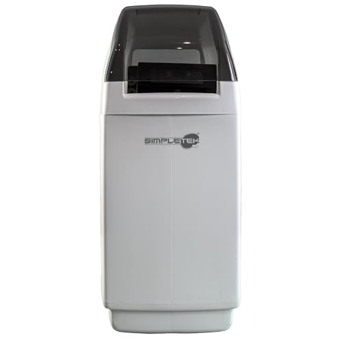 SIMPLETEK - Addolcitore d'Acqua EcoBox Cabinato 0YARABXK Domestico Aziendale 8 Litri Volumetrico Anticalcare | Valvola Bypass e Miscelatore Inclusi