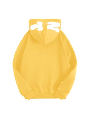 Image of SOLY HUX Boy's Zip Up Hoodies Y2k Letter Graphic Sweatshirt