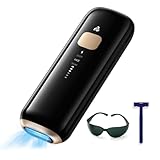 CRYSTAL HIPL 光脱毛器 2025夏最新登場 【ドイツのiFデザイン賞受賞 サファイア技術搭載 瞬間10℃冷却でほぼ無痛】家庭用脱毛 器 【150万発 長使用寿命•5段階 全身対応可能 •連射機能付き 8分脱毛完成】HIPL技術 男性剛毛にも対 応 【美容家お勧め&人気雑誌掲載 】メンズ レディース （髭/脇/腕/VIO/脚）全身适用 脱 毛器 vio対応 プレミアム光美容器 たった3回でつるつる美肌へ 誕生日プレゼント 男性 女性 ギフト お祝い 記念日 保護眼鏡/カミソリ付き PSE安全認証済み 日本語取扱説明書 (ブラック)