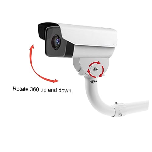 Support de fixation murale pour système de sécurité extérieur ajustable