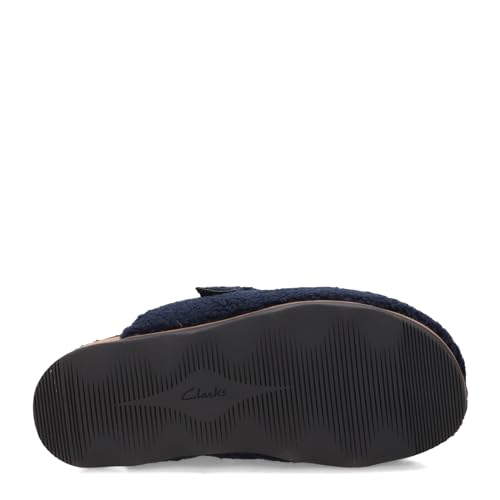 Clarks Women's Brynn Slide Clog, Navy Textile, 7 Wide by Clarks - Image 9