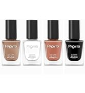Pronto Color Collection, 4 Pieces Color Set – Long Lasting, Quick Dry Nail Polish (11.5 ml/0.40 f...