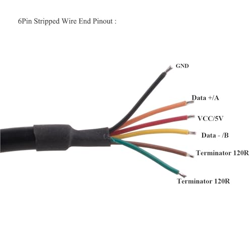 Convertidor USB a RS485 soluciona errores de comunicación Modbus cable WE 5
