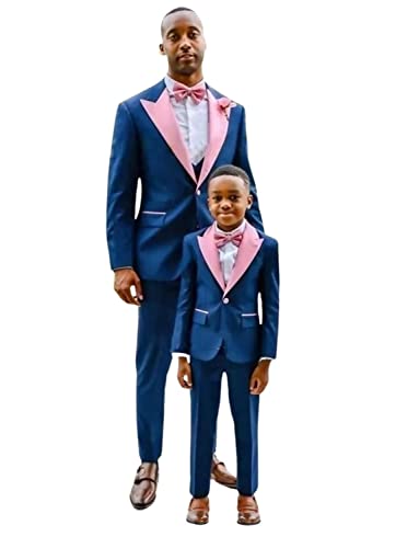 Costume pour homme 3 pièces veste gilet pantalon ajusté tenue de soirée et mariage