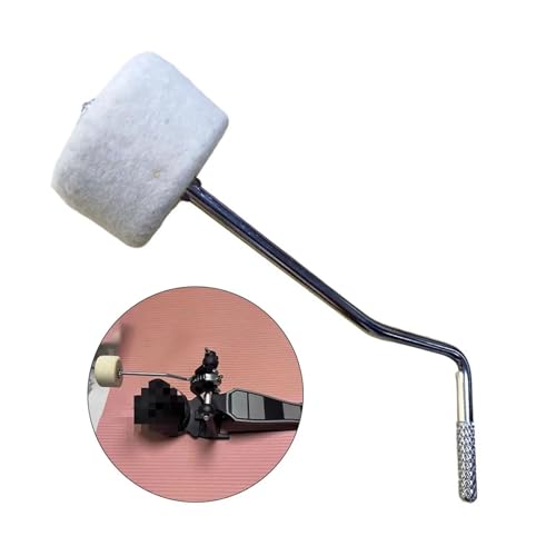 Set 3 mazos para pedal de batería con cabeza de fieltro miniatura 6